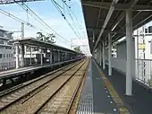 神戸本線ホーム