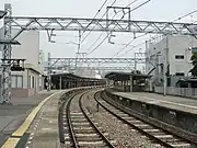 箕面方面3・4号線ホーム