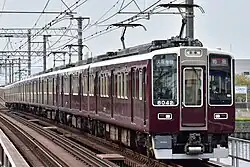 リニューアルされた8042F（2021年4月 神崎川駅）