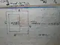 阿弥陀堂地図（明治末頃）