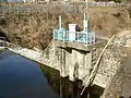雄川堰取水口