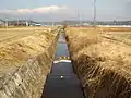 田園地帯では稲作を支える