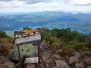 雄阿寒岳山頂からパンケトー
