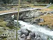沈下橋（三重県・雲出川、2016年）
