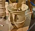 樽形埴輪まほらの館展示。