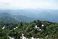 山頂から見た犬ヶ岳