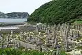 白浜集落のキリシタン墓地