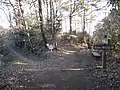 風神山から真弓神社へのコース