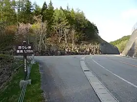 飛騨せせらぎ街道・西ウレ峠