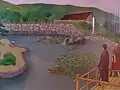 天武天皇白錦後苑行幸(想像図)