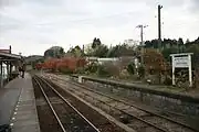 駅構内（2010年11月）