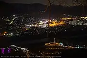 四保山から望む船迫地区の夜景