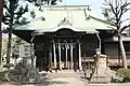 駒留八幡神社の拝殿