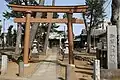 鳥居と社号標