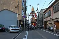 一番街通の御車山(2010年5月)