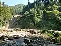 土石流(湯の平)