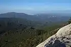 高隈山5合目の景色