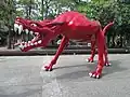 大義倉庫群にあるオブジェ