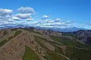 鳴神山から袈裟丸山・皇海山・日光連山
