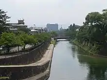 2014年、琵琶湖疏水記念館2階より撮影した同位置の写真。