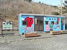 駅舎（駅前通り側）（2005年4月）