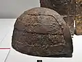 鶴山古墳 衝角付冑群馬県太田市。群馬県立博物館展示。