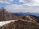 鷹ノ巣山から六ツ石山方面