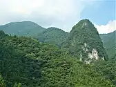 鷹ノ巣山と稲村岩