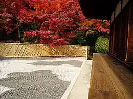 龍吟庵方丈の西庭