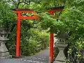 龍安寺庭園鳥居
