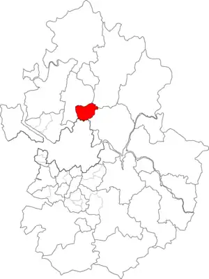議政府市の地図