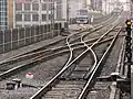 倉洞車両事業所(朝鮮語版)に入る4000系