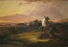 バッファロー狩り（c.1848)