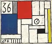 構成的な時計(1936)