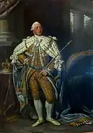 ジョージ3世(1773)エルミタージュ美術館 蔵