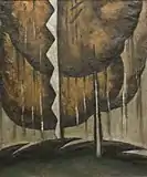 "Thunderstorm(雷雨)" (1921))コロンバス美術館蔵