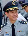 甲式軍便服を着用した陸軍中將全子瑞，2015年7月4日