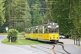 キルニッツシュタール鉄道の2軸車（2013年撮影）