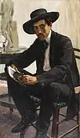 学生サトゥルニノ・エランの肖像画