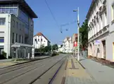 Schillerstraße電停(2016年撮影)