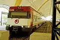セビージャの446系電車セルカニアス塗装