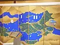 「追分節の源流と足跡」屏風4