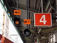 出発反応標識