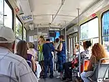 車内（2009年撮影）