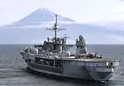 左舷後方より