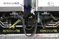 3000番台(左)と3500番台(右)ジャンパ栓周辺