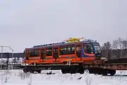 新造後に貨車へ載せられ輸送されるKTM-23