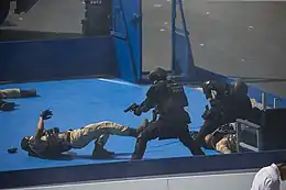 中華民国海軍陸戦隊特勤隊の軍事演習（2019年10月10日）