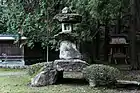 山灯籠(若狭姫神社の若狭彦神社下社・福井県小浜市)。