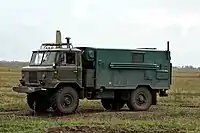 ロシア空挺軍第106親衛空挺師団の車両。